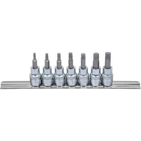 Jeu de Douilles et Embouts 10 mm (3/8) - Profil Torx T15 à T50 - 7 pcs - Polyvalence et Précision - D-Work (1/5)
