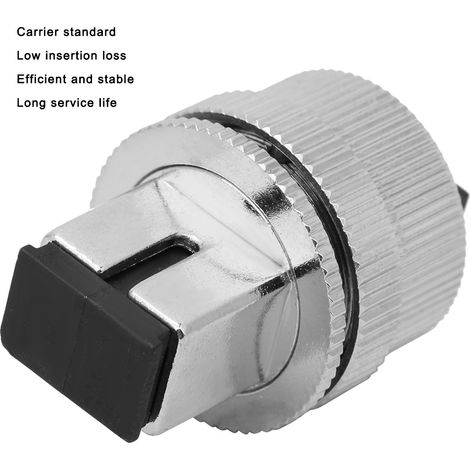 Atténuateur optique à réglage mécanique SC/UPC adaptateur fibre 130dB classe opérateur (1/5)
