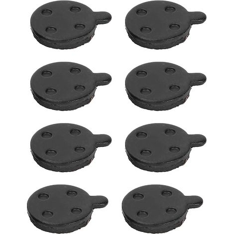 Lot de 4 paires de plaquettes de frein à disque semi-métalliques rouges en cuivre de 10 pouces pour trottinettes électriques (1/3)