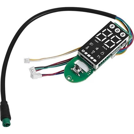 Accessoires pour scooters compatibles avec les séries M365 Pro1S/Mi3/Mi4/Mi5 : carte de circuit imprimé Bluetooth pour tableau de bord - Tableau de bord M4 Lite