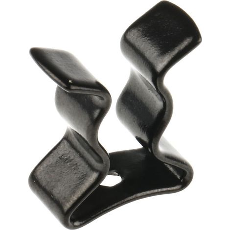 Clip pour tuyau en acier ressort, pour diamètre de tube de 6.35mm ( Prix pour Paquet de 25 )