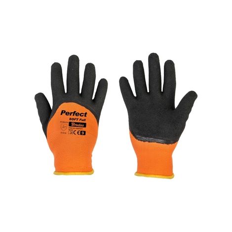 Gartenhandschuhe Schutzhandschuhe PERFECT SOFT FULL Arbeitshandschuhe Latex Größe 11 BRADAS 1756