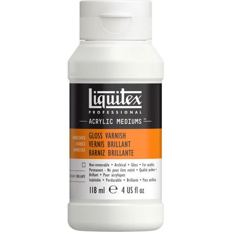Additif vernis brillant - LIQUITEX - 93136 - 118 ml - Multicolore - Modèle 6204