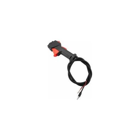 BRAVIX 26mm Poignée de Débroussailleuse, Remplacement de la Poignée de Commutateur de Poignée de Commande d'Accélérateur pour la Débroussailleuse de Tondeuse (1/5)