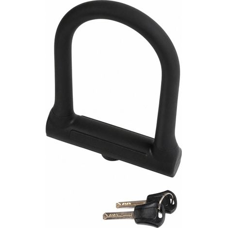 ON BIKE Lucchetto Rigido C/Serratura 12x600 mm Antifurto Bicicletta U-Lock Auto (1/5)