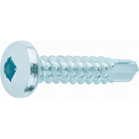500 vis autoperceuse SQ tête bombée 4,2 x 38 mm acier zingué pour tôle et PVC - ABRC4238 - Index (1/3)