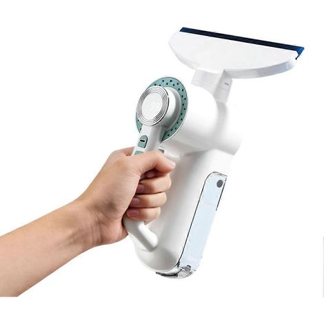 Nettoyeur de vitres électrique sans fil, aspirateur, outil de nettoyage de vitres, essuie-glaces pour vitres de voiture, rechargeable par USB, machine de nettoyage automatique (1/5)