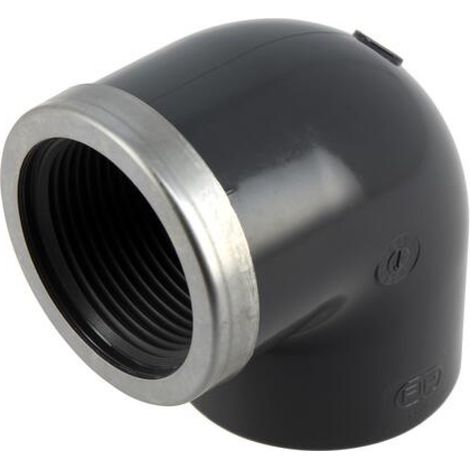 Coude PVC pression mixte à coller Ø40 femelle 33-42