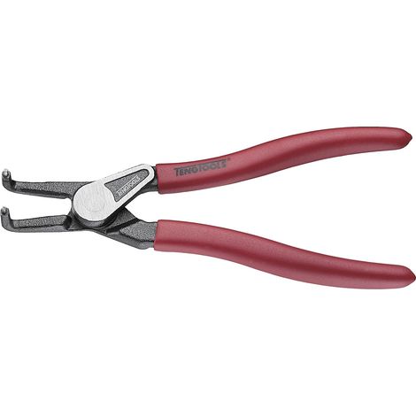 Pince circlips courbée 170mm pour circlips externes 19-60mm Teng Tools MBE473-7