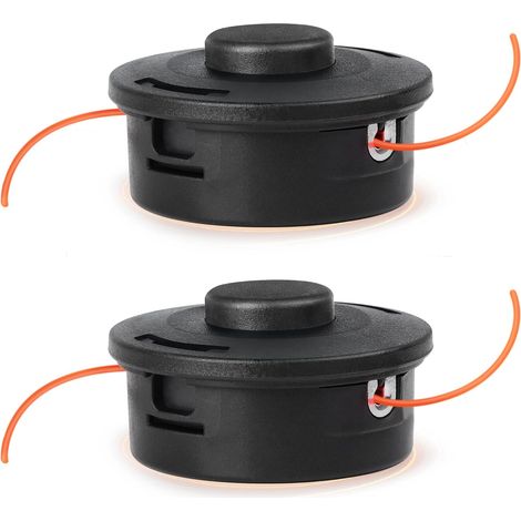 Autocut 25-2 Trimmerkopf für Stihl Freischneider, AutoCut 25-2 Trimmerkopfspule kompatibel mit Stihl FS44 FS55 FS56 FS74 FS80 FS85 FS90 FS120 FS240 FS250 Fadentrimmerkopf (2 Stück)