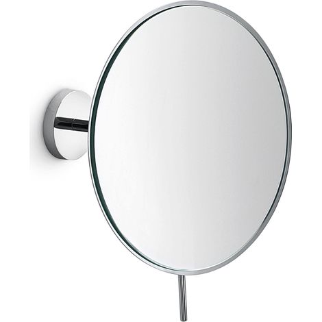 Lineabeta - Specchio ingranditore tondo a muro Mevedo 5x cromo