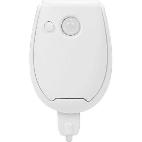 Autres accessoires de salle de bain : Veilleuse WC avec 3 modes d'éclairage, 7 couleurs de LED à détection de mouvement, pour cuvette de salle de bain, compatible avec tous les espaces. (1/5)