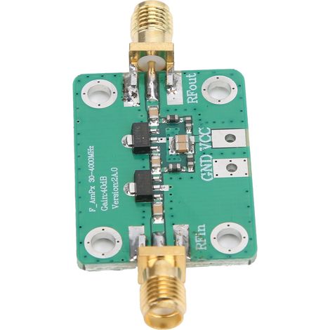 HF-Leistungsverstärkermodul 30–4000 MHz, 40 dB Verstärkung, Leiterplatte, elektronische Bauteile (1/5)
