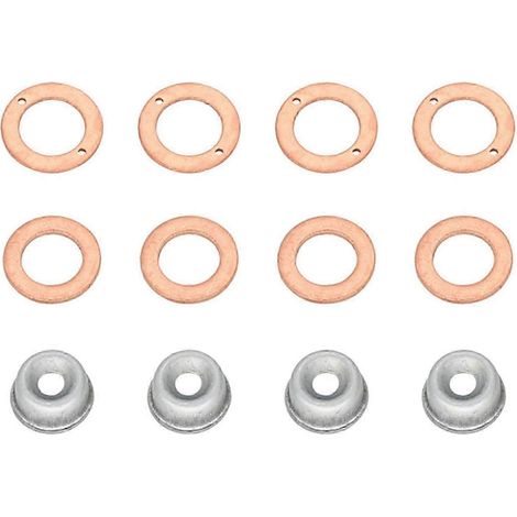 Kit de 10 joints d'injecteur (joints d'injecteur 19077-53650, 15841-53622, 15221-94020) compatible avec Kubota D1105, V2203, D905, D1005, V3300 et V3600