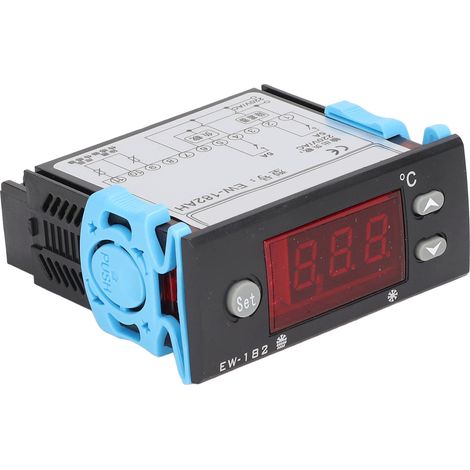 Digitaler Thermostat mit zwei Temperatur- und Abtau-Sensoren für kalte Räume, AC220V (1/5)