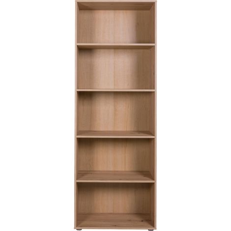LIBRERIA LINEA 'ESPRESSO' 5 ripiani - cm.35,3x68xh.200 - bianca  - COMPOSAD