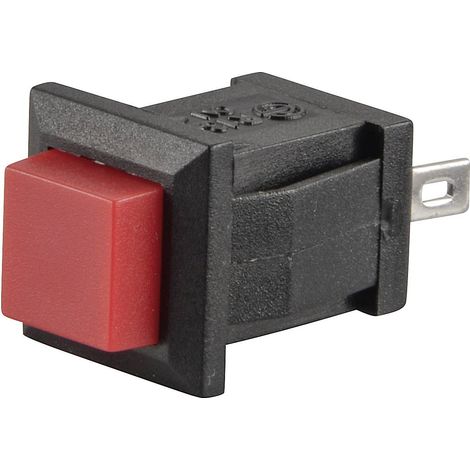 Bouton-poussoir TRU COMPONENTS TC-R13-57A-02RT 1587714 250 V/AC 0.5 A 1 x Off/(On) à rappel 1 pc(s)