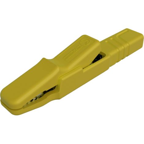 Hirschmann Test & Measurement AK 2 S gelb Abgreifklemme Schraubklemme, Steckanschluss Gelb