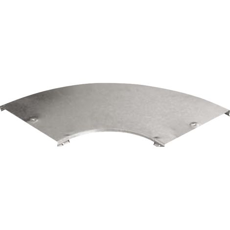 Coperchio curva piana sati cpo 90 80mm acciaio zincato - 1050052