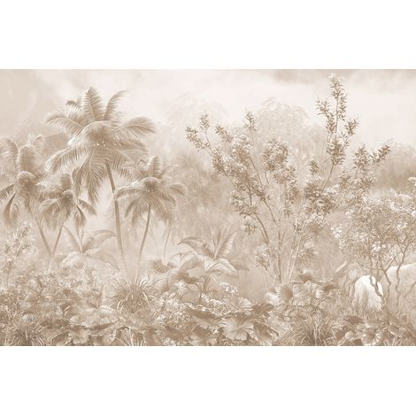 Papier peint panoramique - Forêt Tropicale - 130 cm x 87 cm (1/2)
