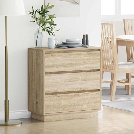 Nachttisch Sonoma-Eiche 71 x 34,5 x 75 cm Holzwerkstoff