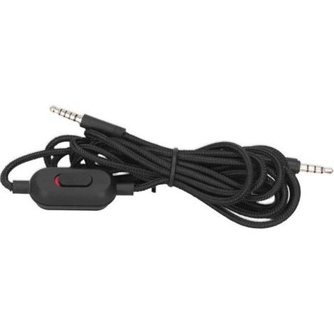 XID Gaming Headset Audio Cable Volume Microphone Control for Logitech G233 G433 GPRO GPROX (1/4)