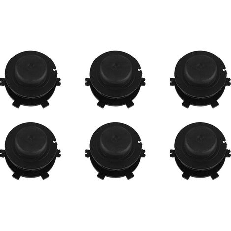 Juego de 6 tapas protectoras para cabezales de corte Stihl Autocut 25-2 y modelos FS44, FS55 y FS80 --Crezuo (1/5)