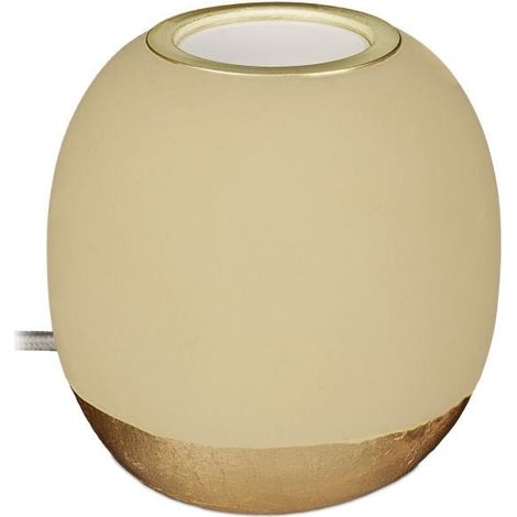 Tischlampe aus beton
