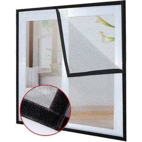 Moustiquaire Filet de protection pour chat 1pcs avec ruban adhésif, pour fenêtre de balcon moustiquaire (1,2 1,5 m) (1/5)