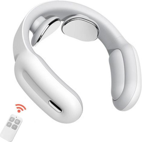 Portable Smart Neck Massager - Wireless Heating - 3 Modes, 15 Levels - For Home, Office, Car