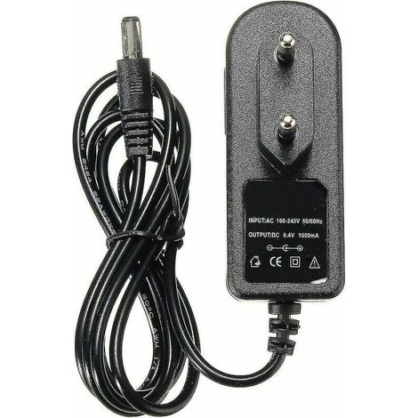 royaluxe -Chargeur intelligent 8.4v 1a pour 7.4v 7.2v Li-ion Li-po Batterie Auto-stop (1/3)