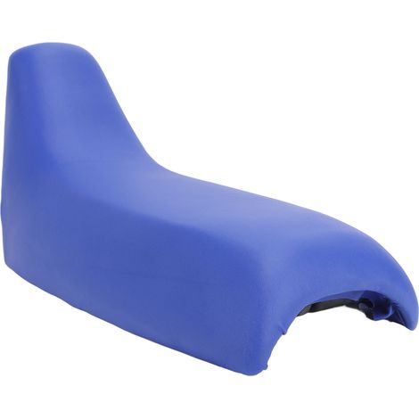 Pit Dirt Bike siège confortable en cuir PU mousse d'absorption des chocs haut pour PW50 PY50 Scooter moto bleu (1/5)