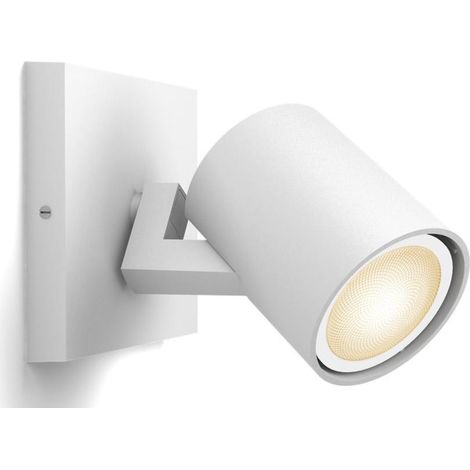 Spot led bluetooth dimmerabile philips hue runner 4.2w 2200-6500k bianco - 32077200 (1/5)