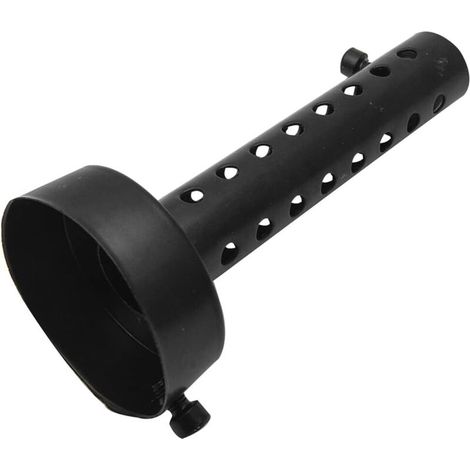 Silencieux D'échappement - 60 mm - Universel Pour Moto - Amovible - Noir - 1 Pièce (1/4)
