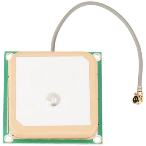 Antenne GPS active à gain élevé de 28 dB, patch céramique interne, connecteur 25 x 25 x 8 mm-Chrom (1/5)