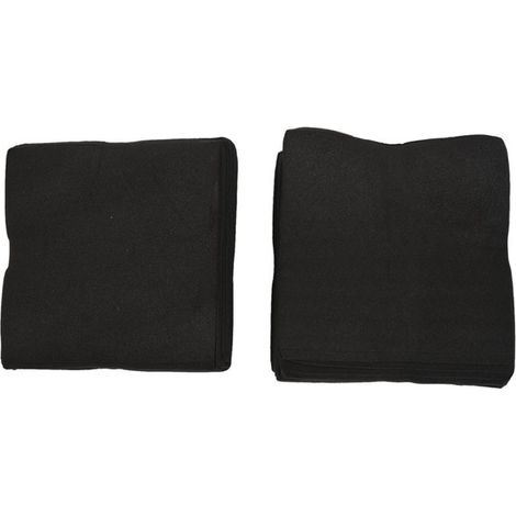 50 schwarze Schaumstoffteile (je 50 Stück), 12-fach verstellbare, umweltfreundliche, schwer entflammbare Schalldämmmatten, dreieckig gerillte, schallabsorbierende Wellpappe.