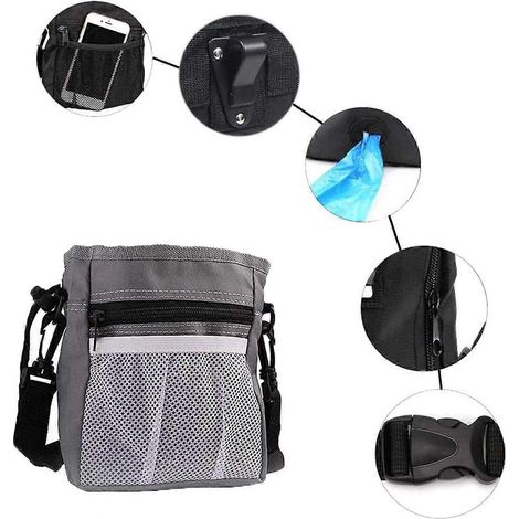Sacs pour croquettes et friandises pour chiens : rangement sûr et pratique pour la nourriture et les en-cas de vos animaux de compagnie. (1/4)