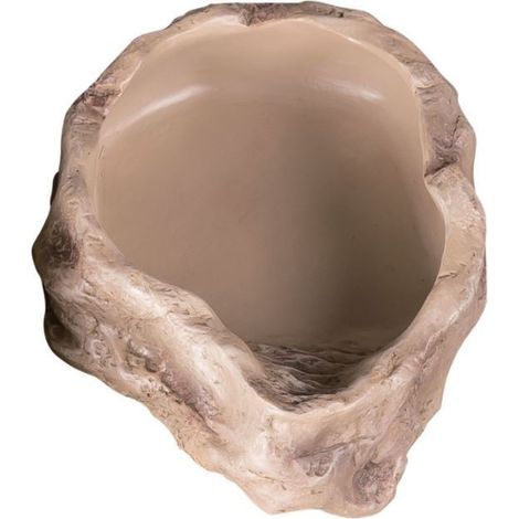 Ciotola per terrario per acqua e cibo per serpenti, agama, gechi, corazza, 15x12x4 cm (1/5)