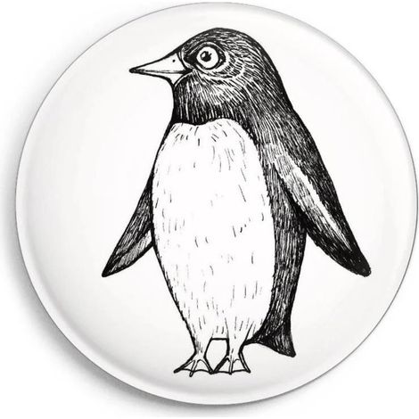 Hubert, der Pinguin-Magnet