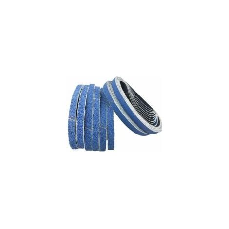 Zirkonkorund-Schleifbänder, 13 x 457 mm, Körnung 4 x 40/60/80/120 - Packung mit 16 Schleifbändern (1/4)