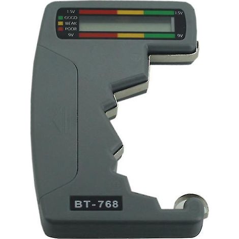 1 Stück Batterietester für AA-, AAA-, CD- und 9-Volt-Batterien