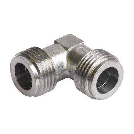 RACCORD COUDE GAZ 1/2 MALE 1/2 MALE TABLE GAZ DE DIETRICH 3543249019A Universel