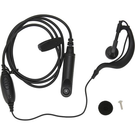 Micro oreillette radio PTT étanche en forme de G pour Baofeng BF UV9R, BF A58, BF 9700, BF UV9RPLUS (1/5)