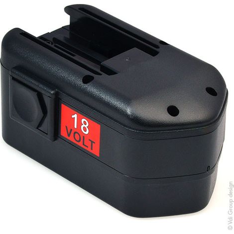NX - Batterie visseuse, perceuse, perforateur, ... compatible Milwaukee 18V 3Ah - 493236391 (1/5)