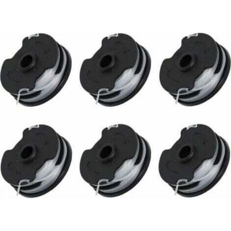 Lot de 6 bobines de rechange pour débroussailleuse sans fil Parkside PRTA 20-Li C3 IAN351753 (1/5)