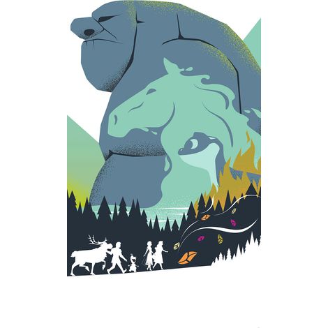 Papier peint panoramique enfant Frozen Aventure (1/5)