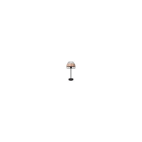 Lampada da tavolo Sotero d.20xh.43,5cm 1xe27 in rattan