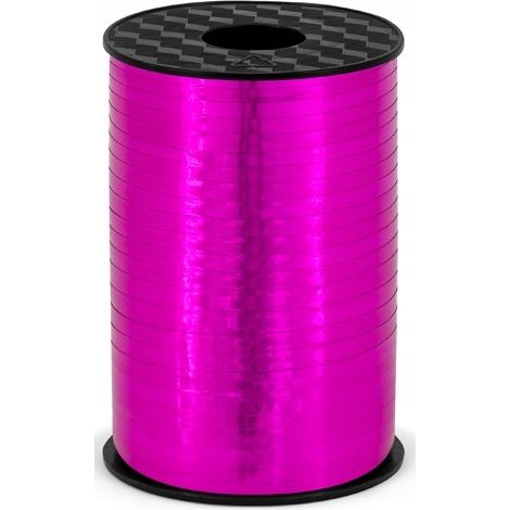 Ruban en plastique, rose foncé, 5 mm/225 m, 1 pièce.