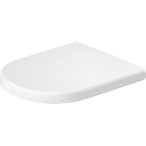 Siège de WC Duravit D-Code, amovible, fixation par pin,