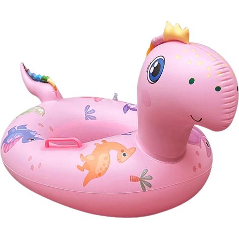 FENOPLASTICABouée de natation bébé gonflable - Modèles animaux mignons, siège intégré, 0-5 ans (1/3)